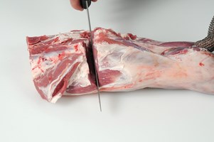 Leg Joints – Whole Leg (B) Meat Cut Spec Step 4